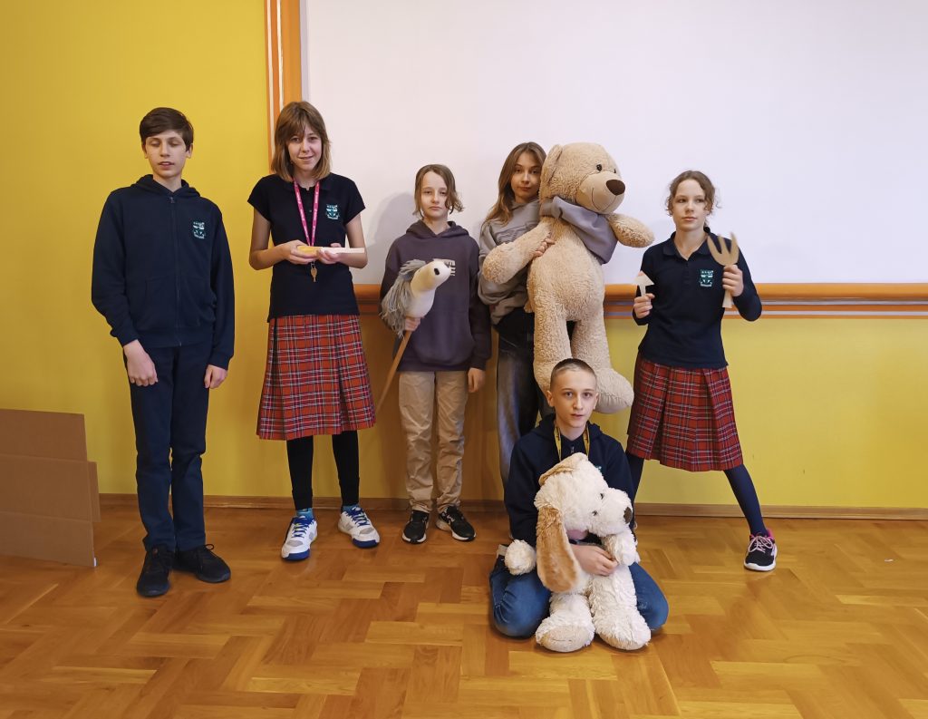 Bezkrwawe polowanie, czyli inscenizacja fragmentu Pana Tadeusza w kl.6a