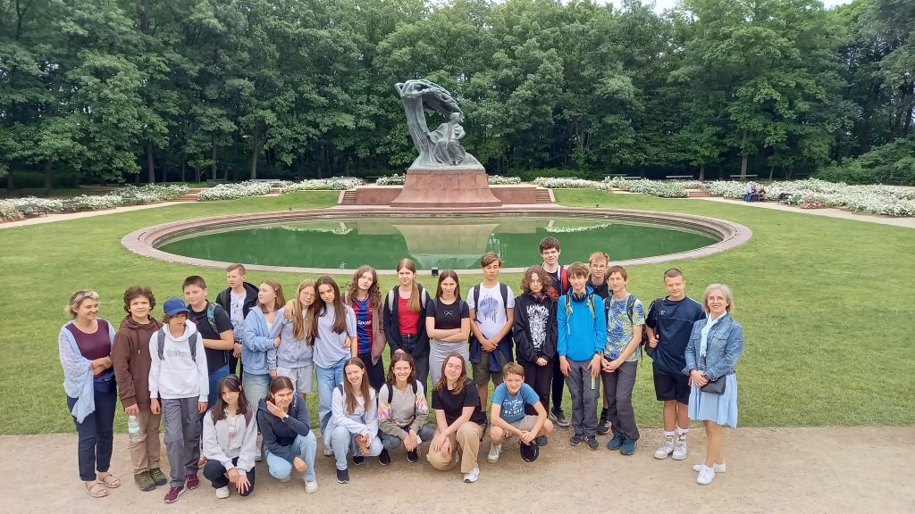 Klasa 7b w Warszawie