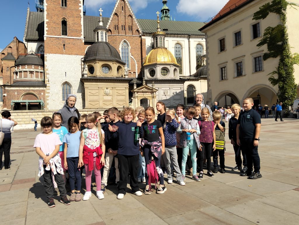 Klasa 2b w „Klubie Odkrywców Krakowa”