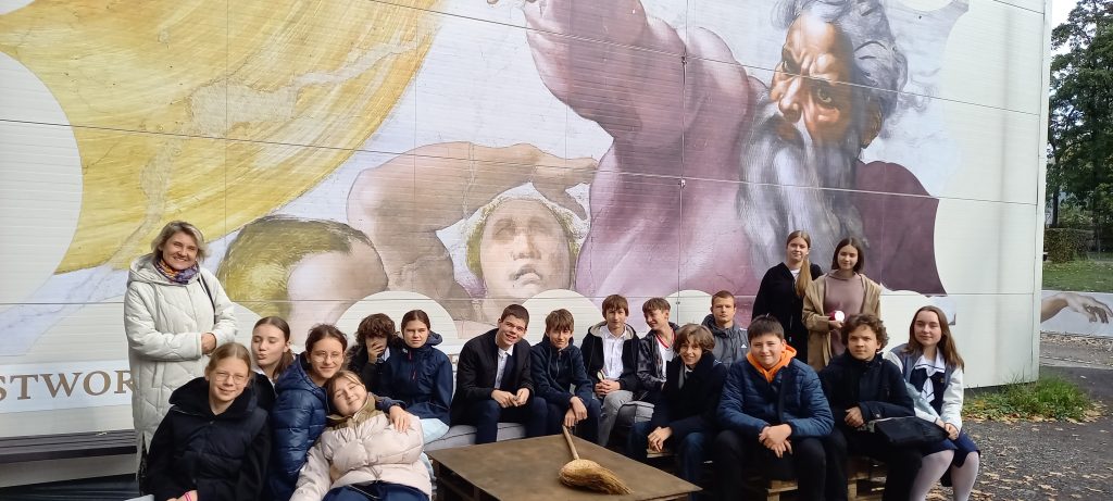 Klasa 8b z wizyta w Kaplicy Sykstyńskiej