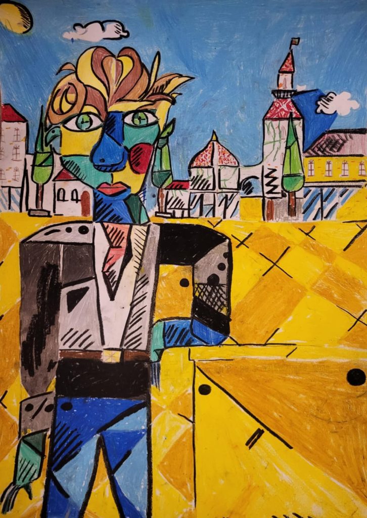 Kolory i formy Picassa w interpretacji naszych uczniów