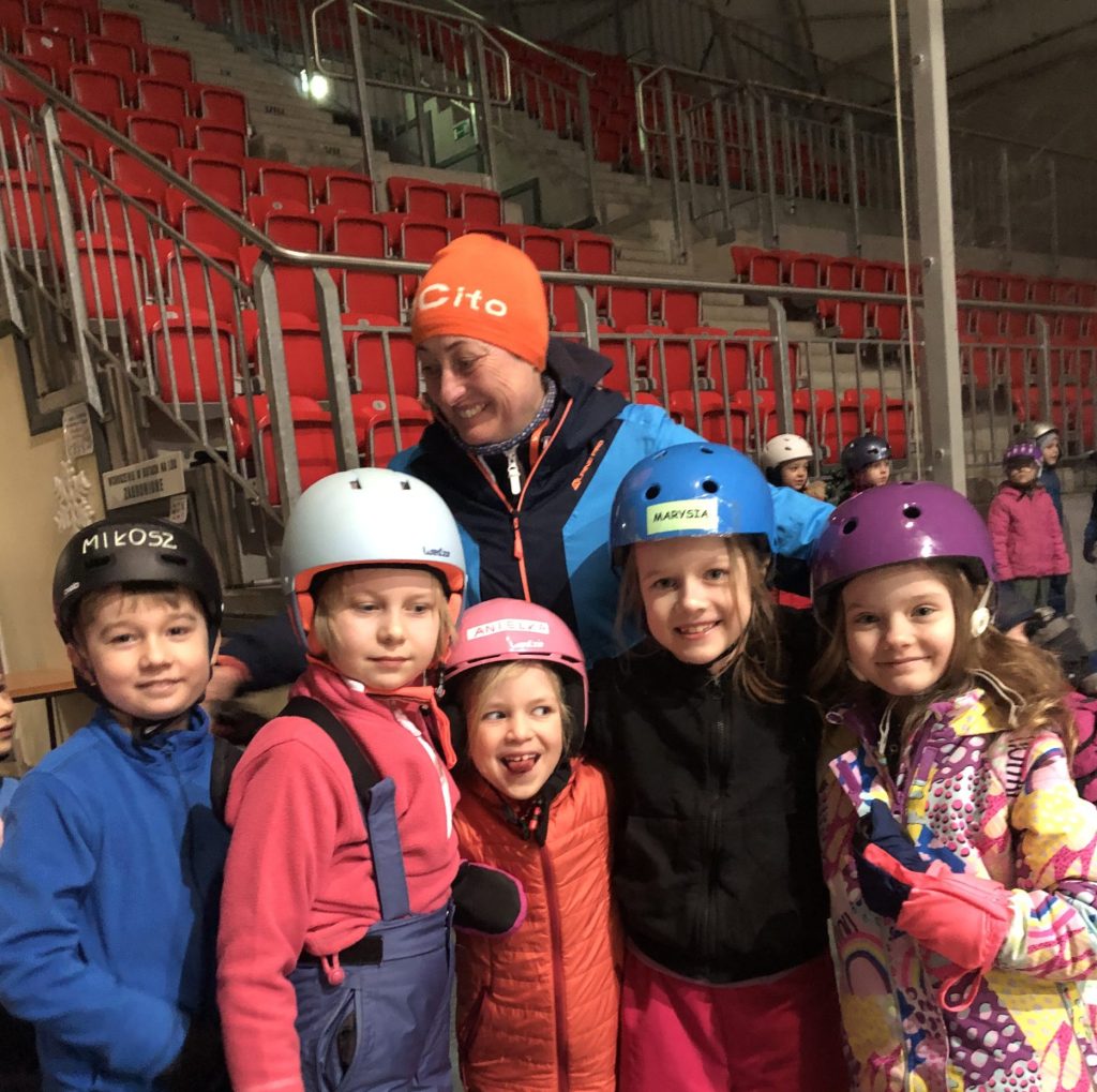 Lubimy zajęcia na lodowisku