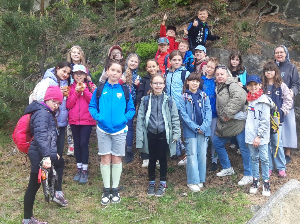 Klasa 3b na wycieczce