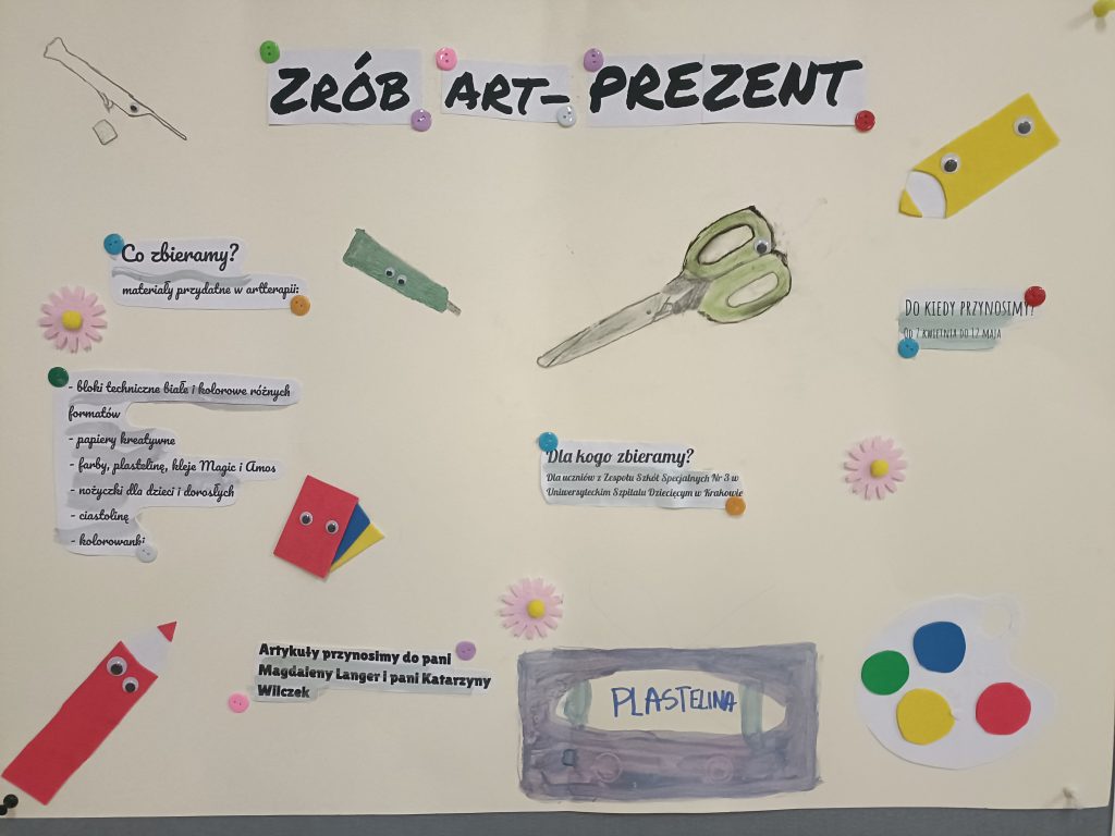 Zakończenie akcji charytatywnej „Zrób art-PREZENT”