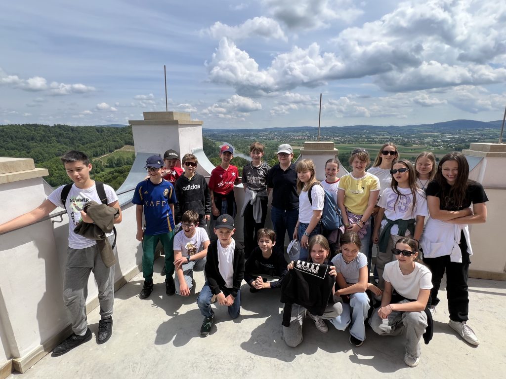 Klasa 5b na wycieczce