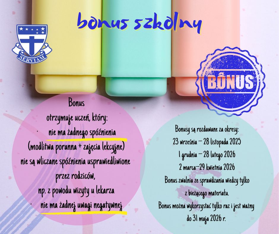 Bonus szkolny