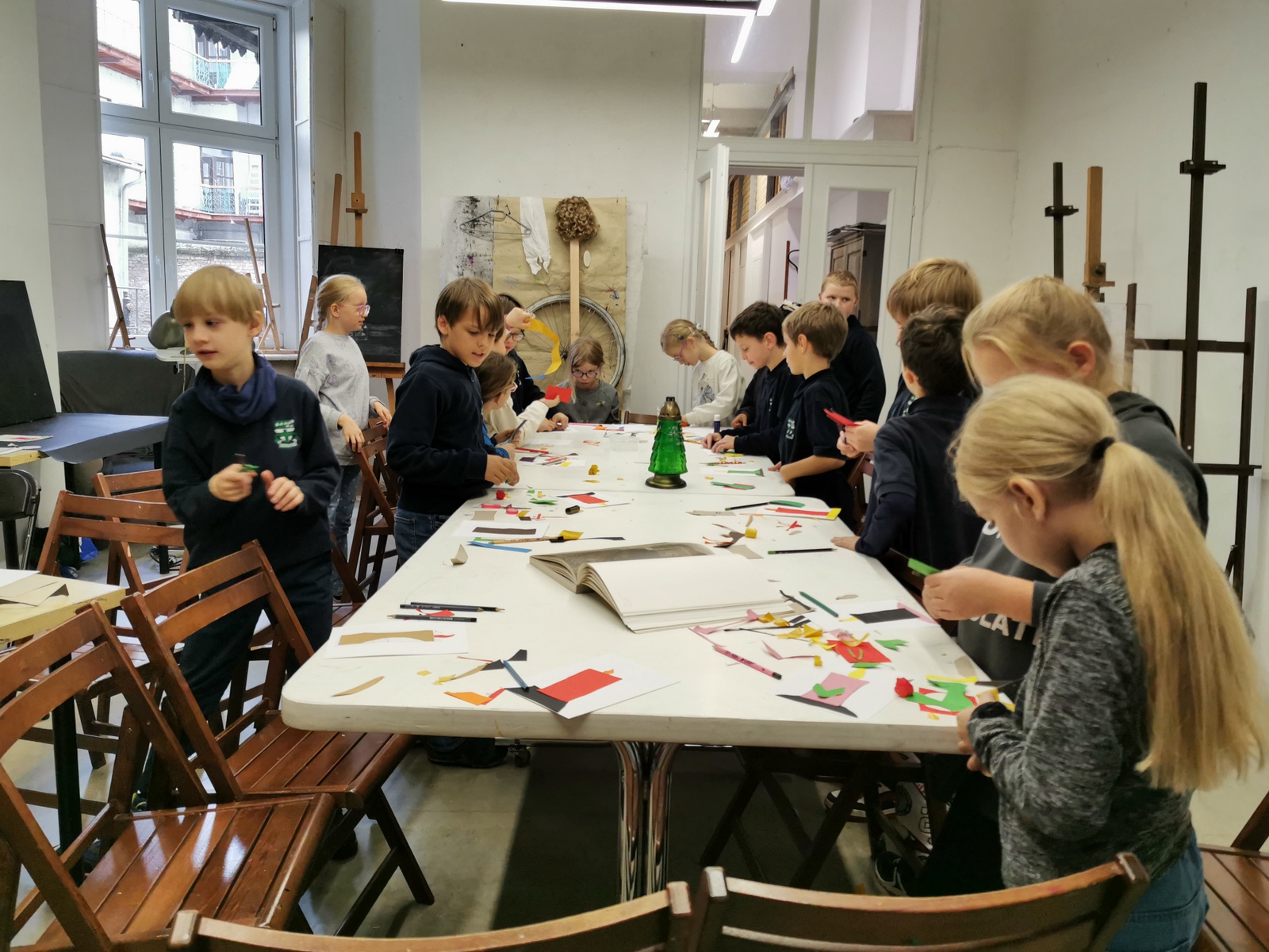 Warsztaty przyrodniczo-plastyczne klasy 3a