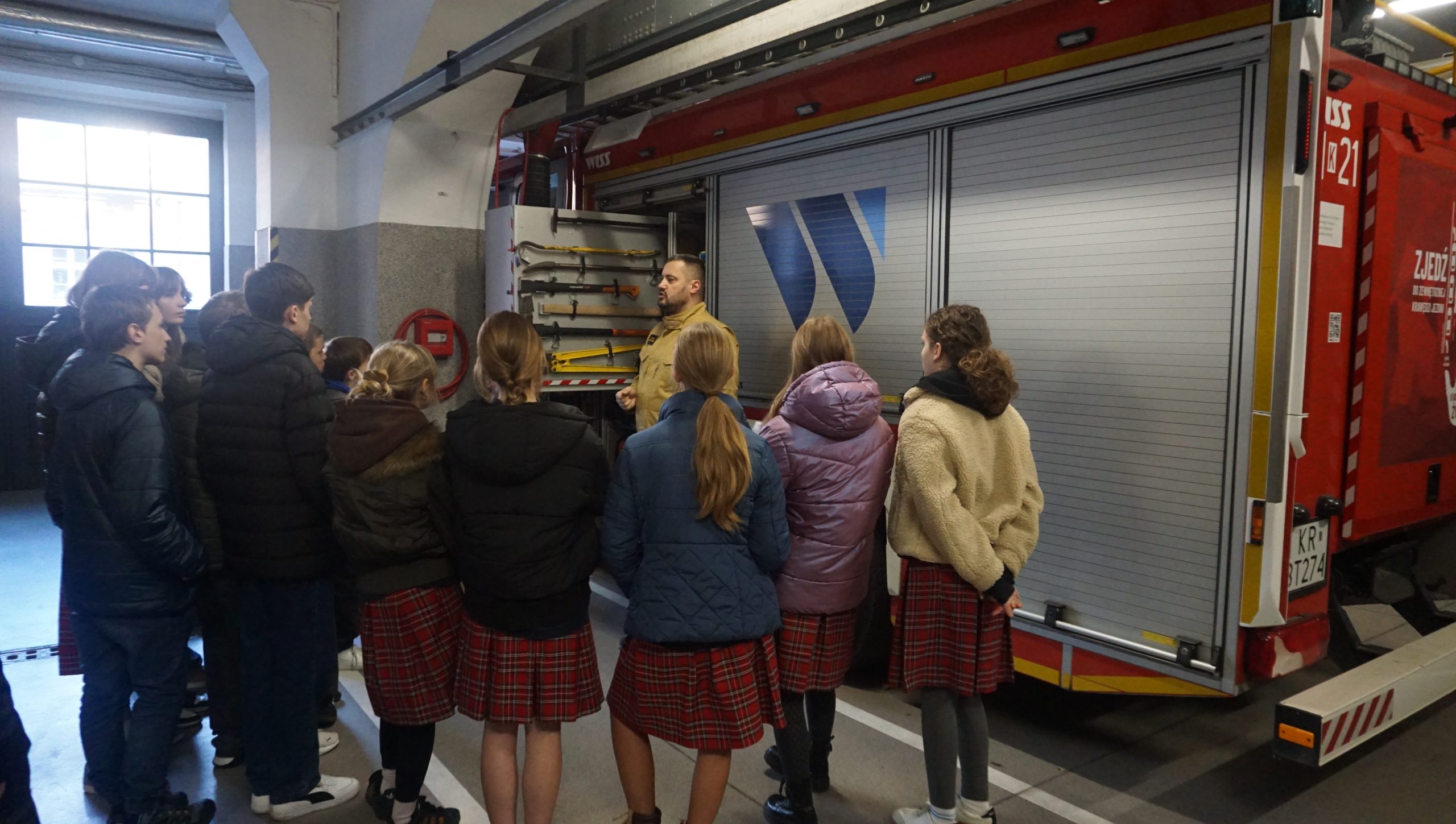  Zwiedzamy Komendę Miejską PSP