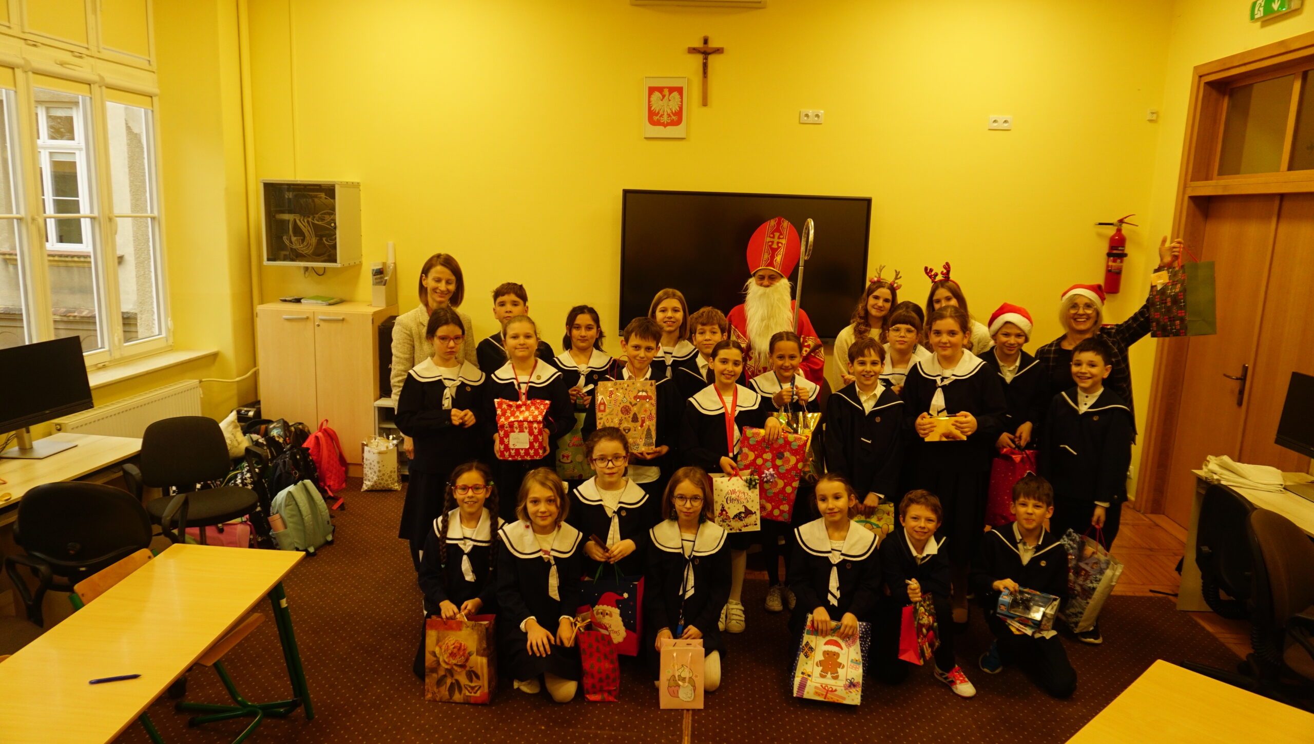 Św. Mikołaj u najmłodszych